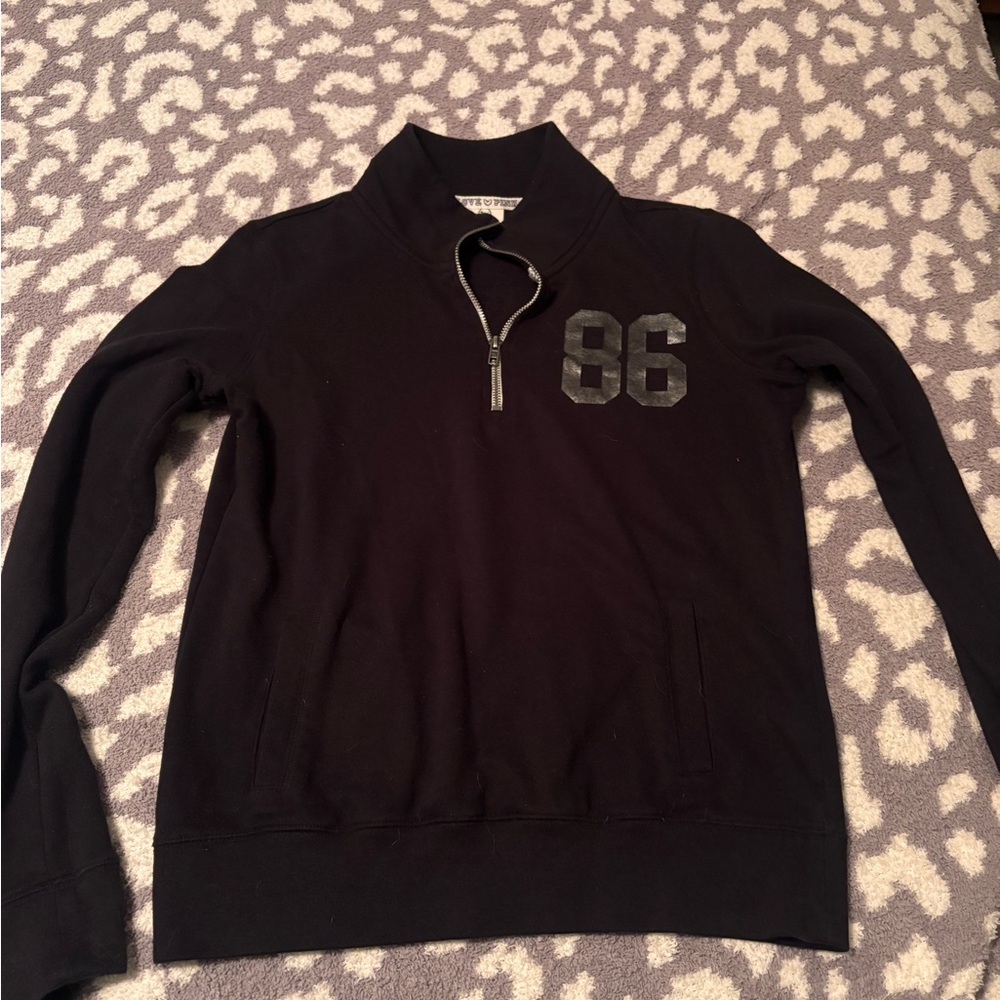 PINK Victoria's Secret Half Zip